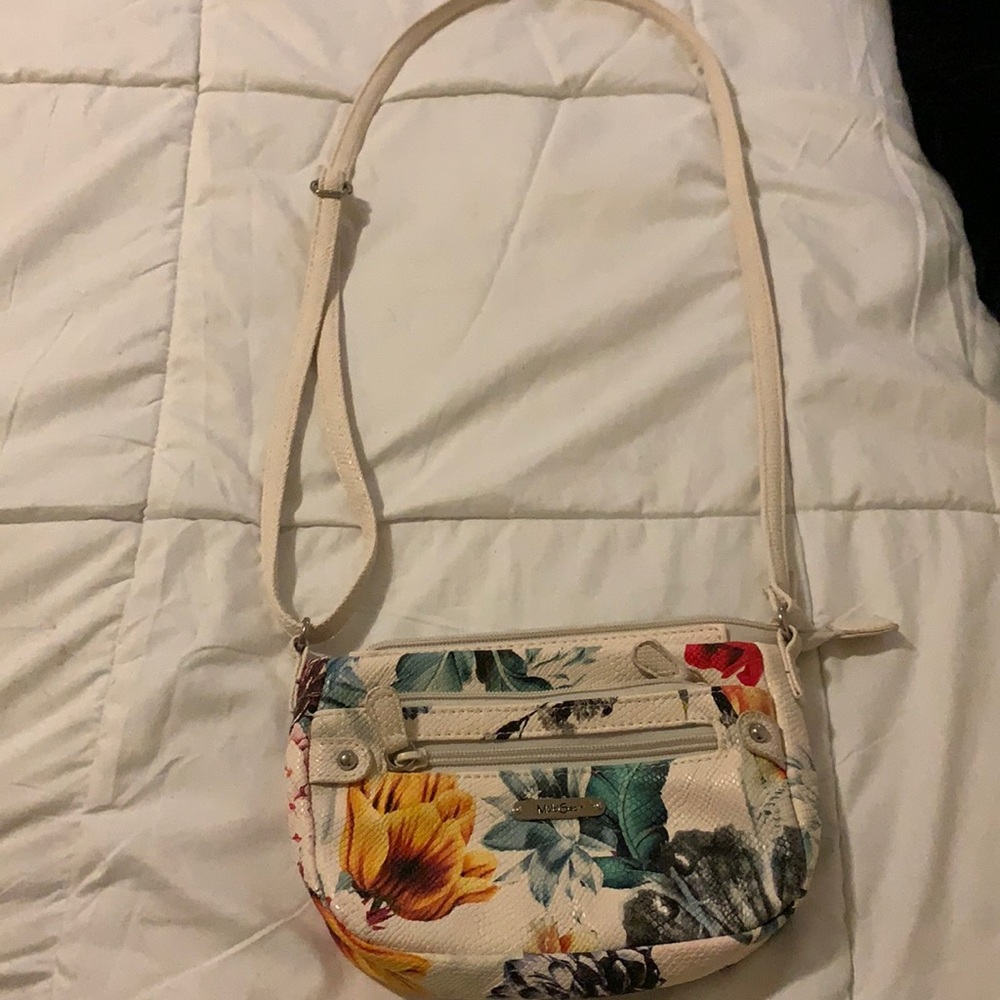 crossbody multisac floral purse